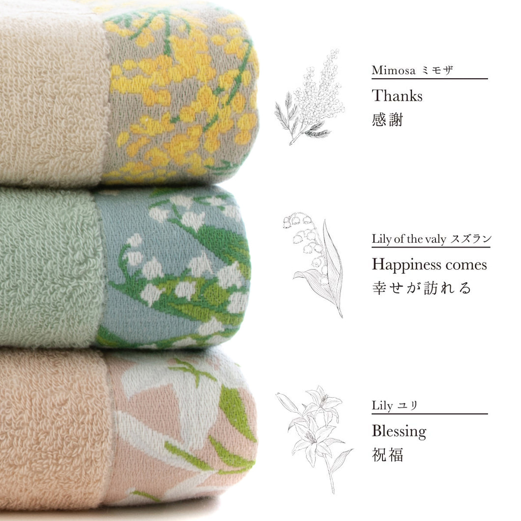 全色セット FIORE(フィオレ)フェイスタオル