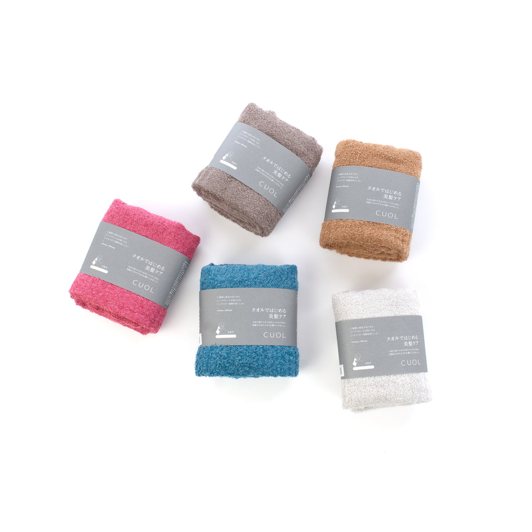 【全色セット】タオルではじめる美髪ケア フェイスタオル