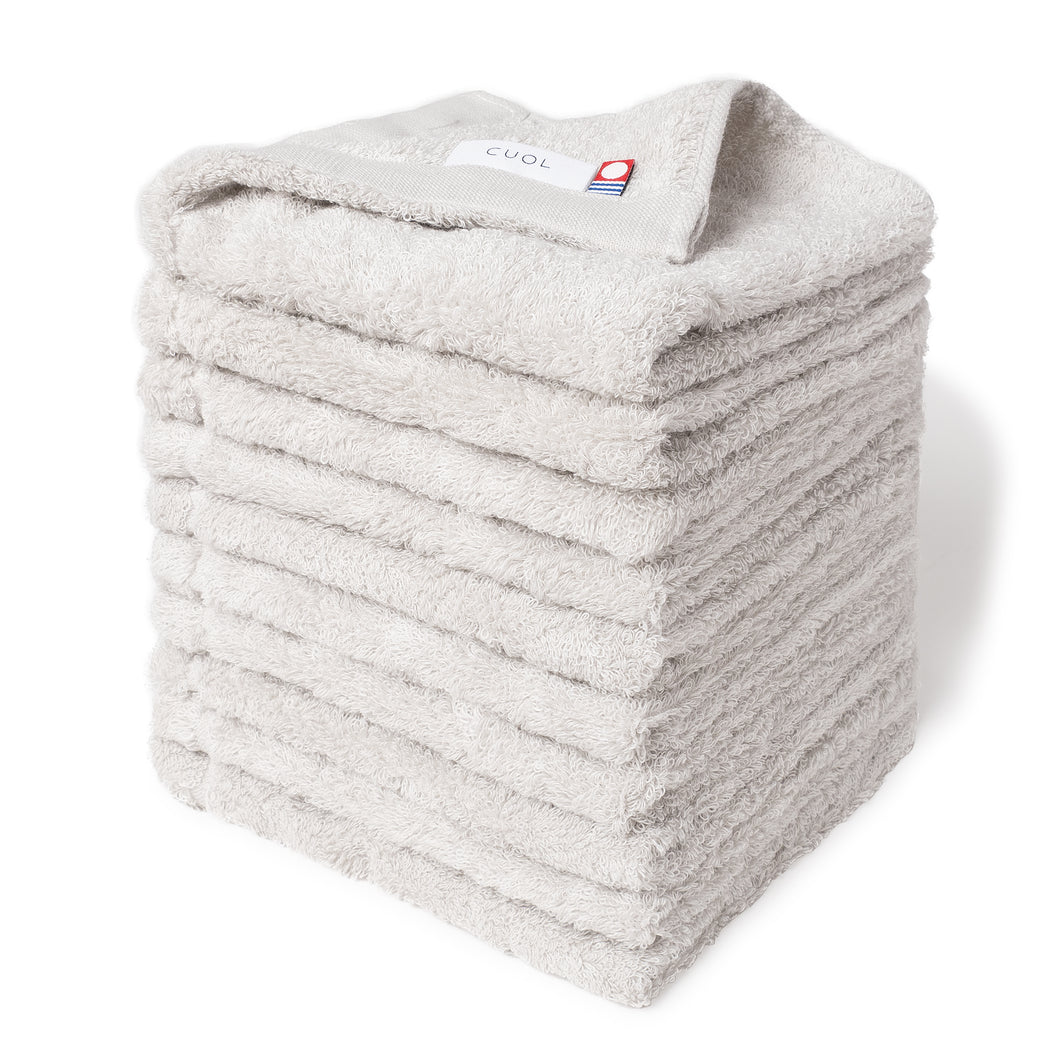 【10枚セット】タオルではじめるスキンケア ウォッシュタオル