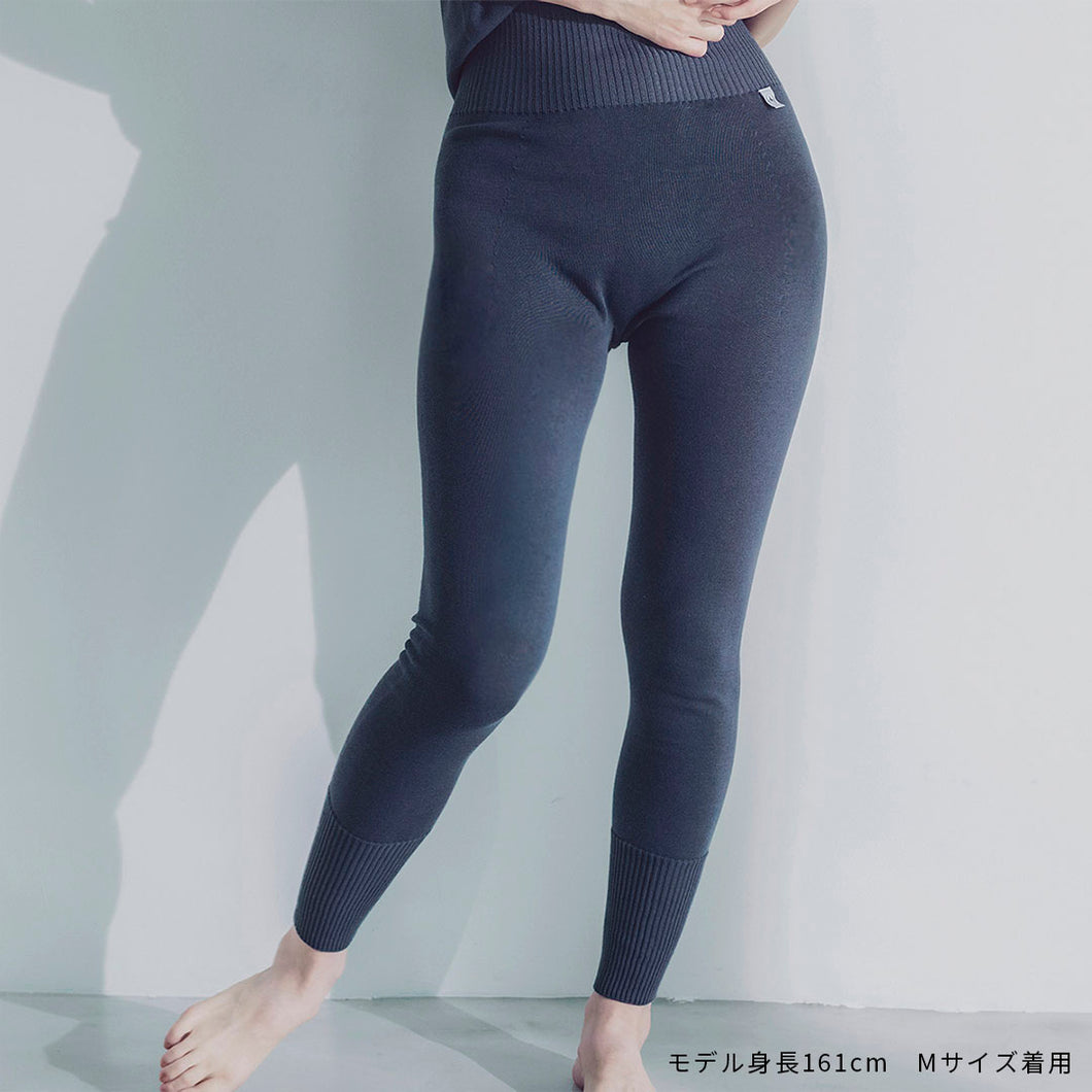 WOMENS ウエストカバーニットレギンス