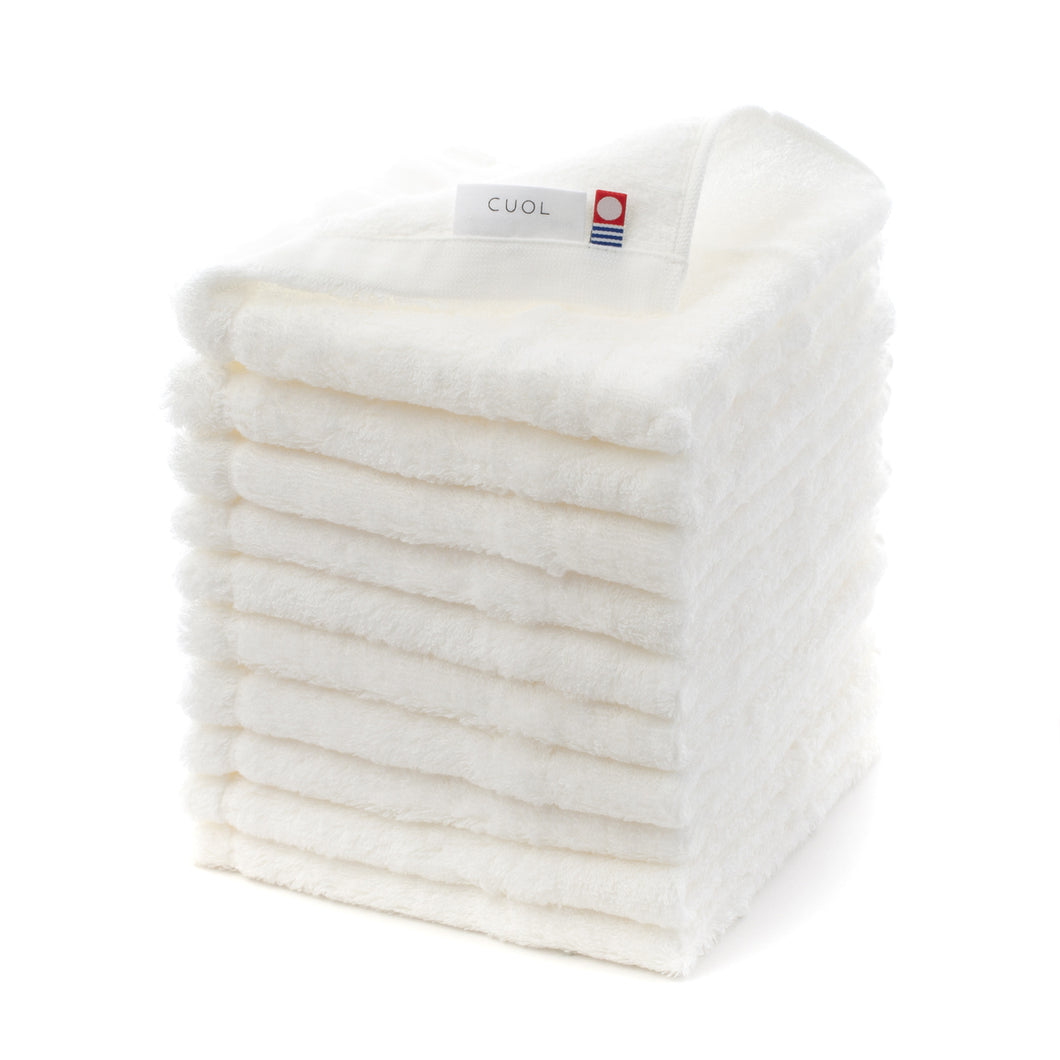 【10枚セット】タオルではじめるスキンケア ウォッシュタオル