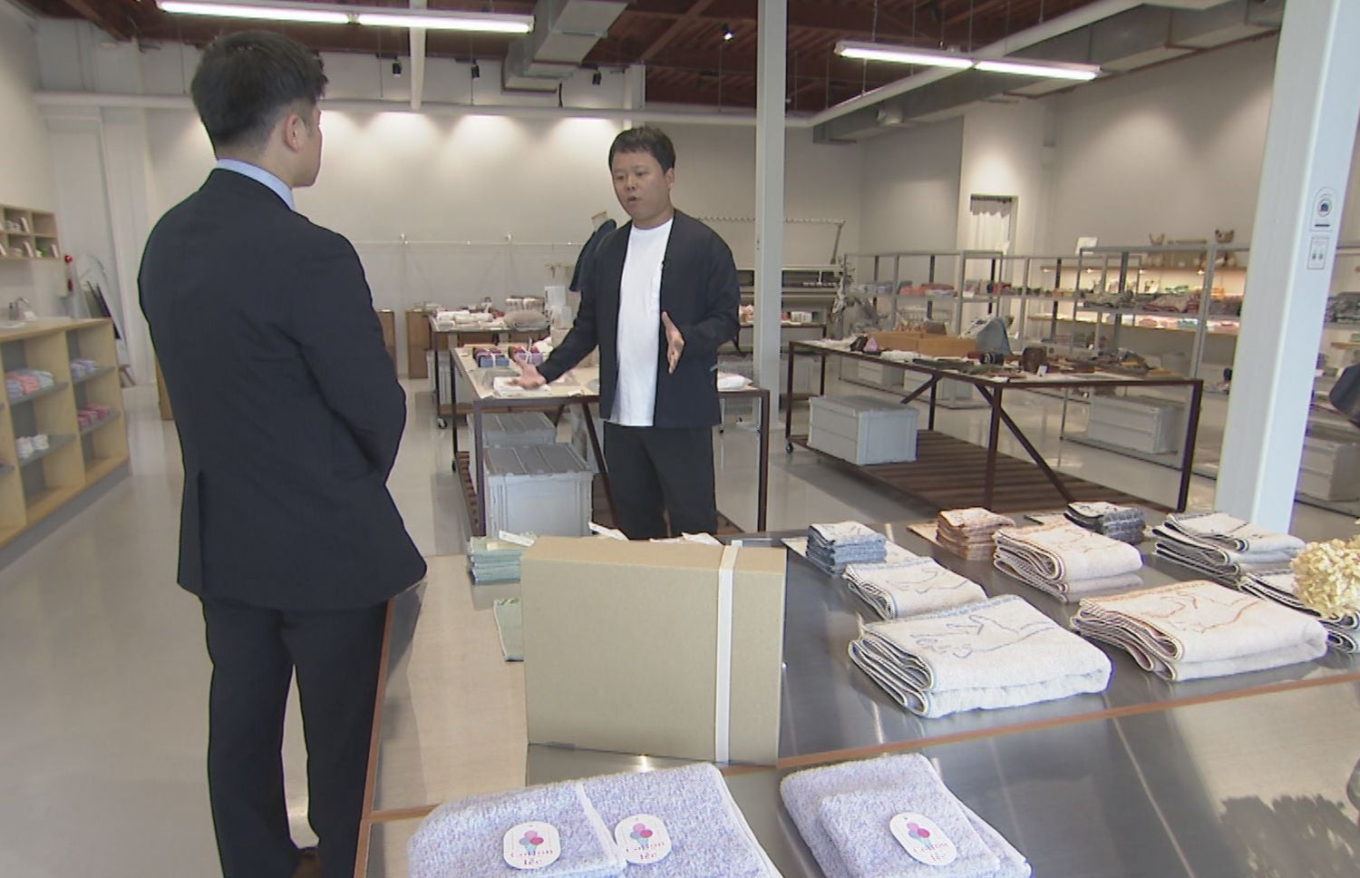 TBS系列局あいテレビ「Nスタえひめ」に弊社商品「100」が紹介されました