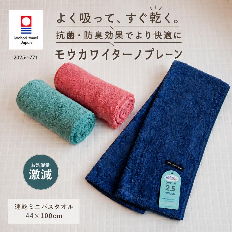 モウカワイターノプレーン ミニバスタオル