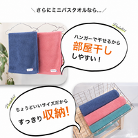 3枚セット モウカワイターノプレーン ミニバスタオル