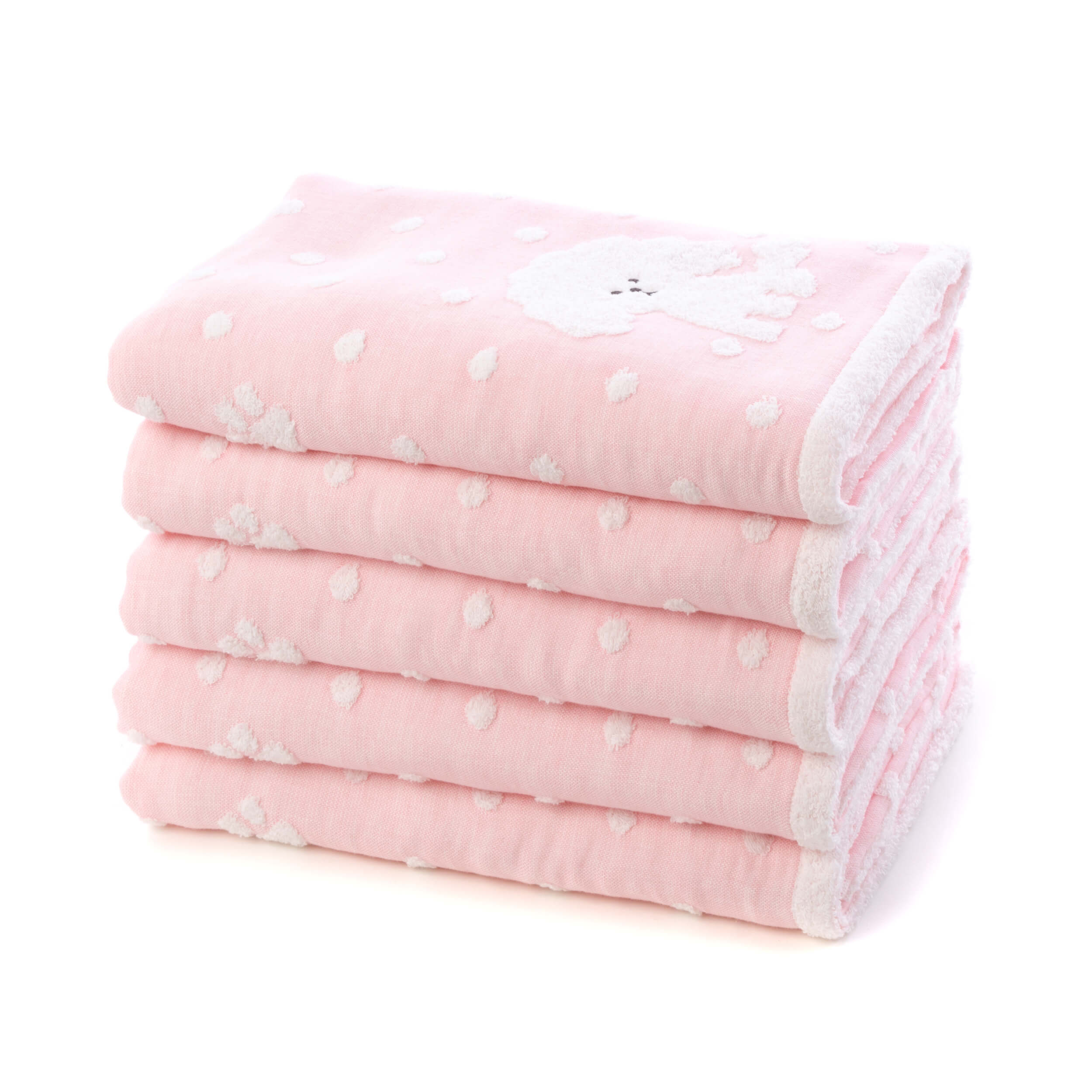 【限定価格セール！】 5枚セット COCOちゃんガーゼ ｜今治の老舗タオル バスタオル タオル